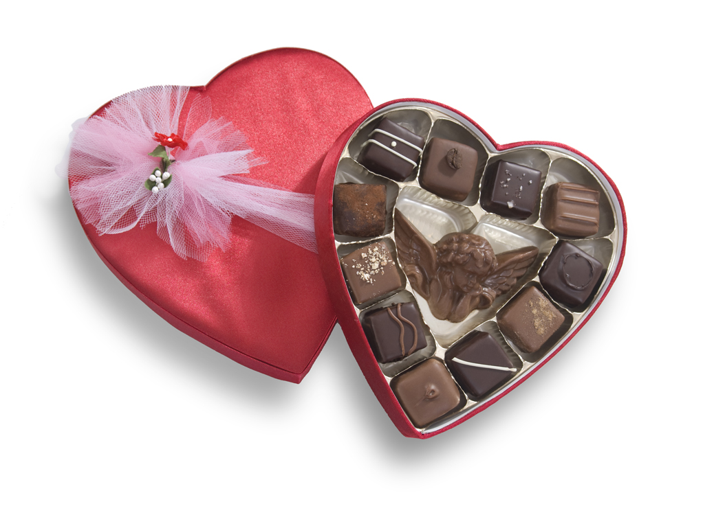Valentine's Heart Box - 8 oz. - J Emanuel Chocolatier